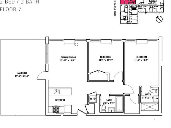 2nd image of 316 Bergen St #706