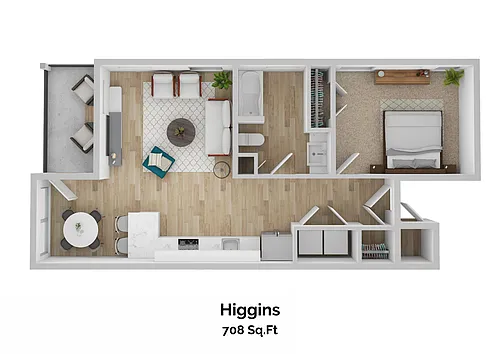 Floor plan Higgins