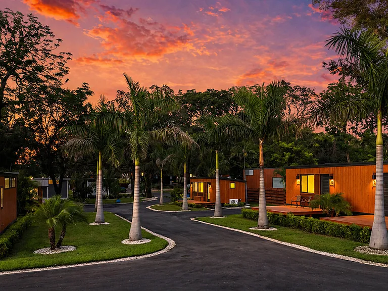 Palm Court - Unit #31 on the Right