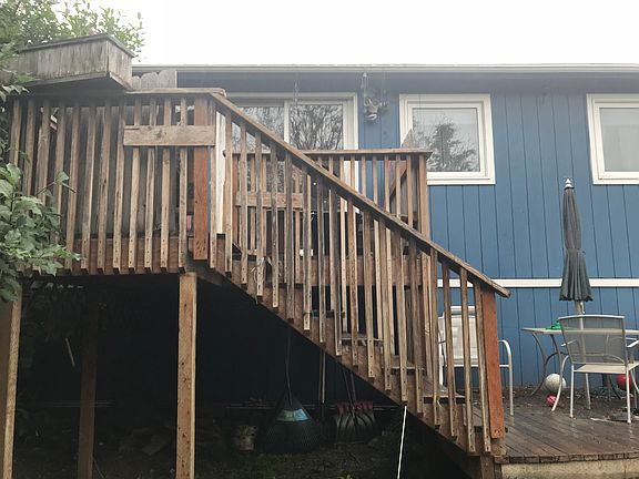 Cedar deck