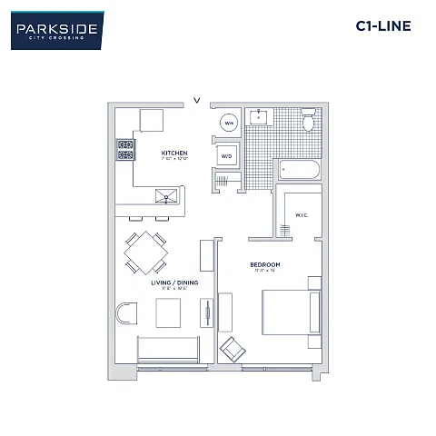 Floor plan Parkside at City Crossing - C1