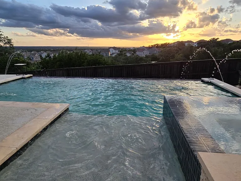 Panoramic Hill Country views - unobstructed, west-facing, all yours.