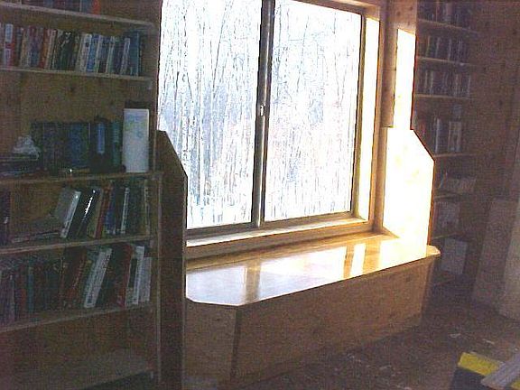 Library 3 story house 