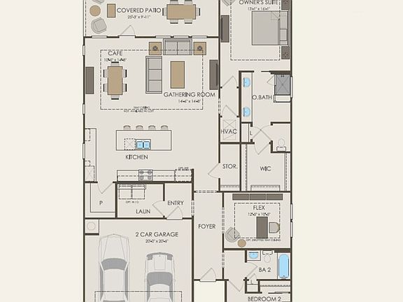 First Floor 2 br 2 ba