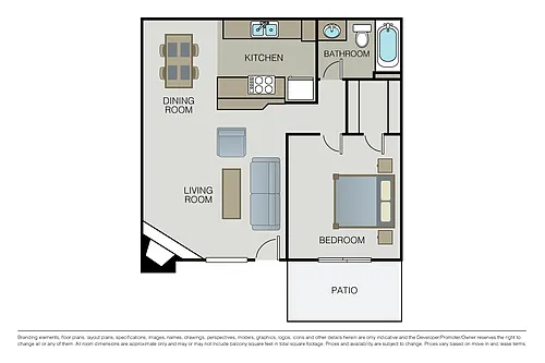 Floor plan Plan 1A