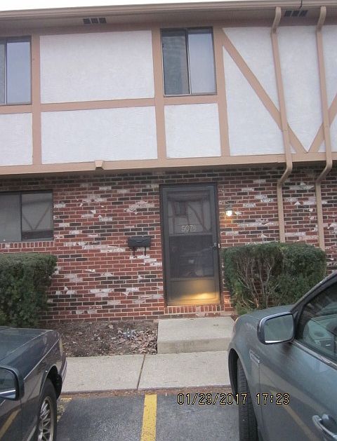 front w/2 parking spaces