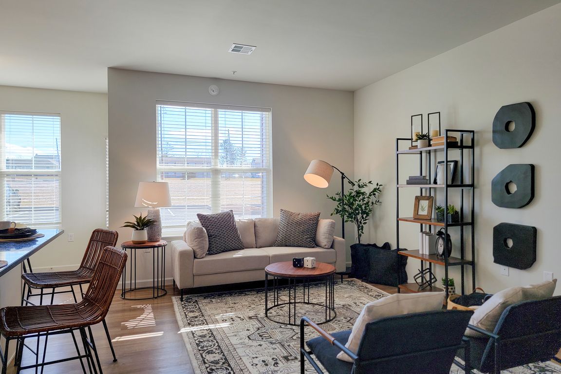 Open floor plan with plenty of space and natural light