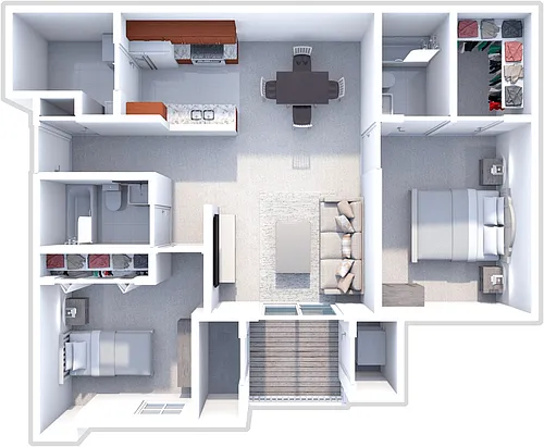Floor plan The Edison