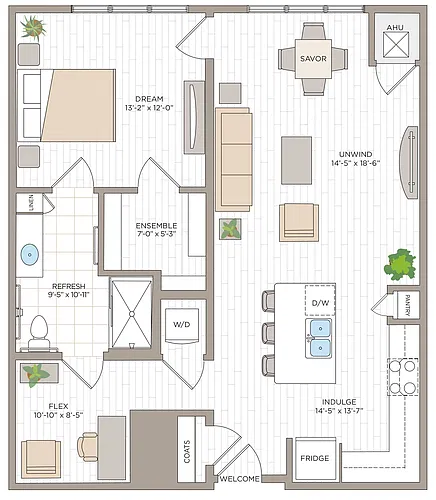 Floor plan A3a