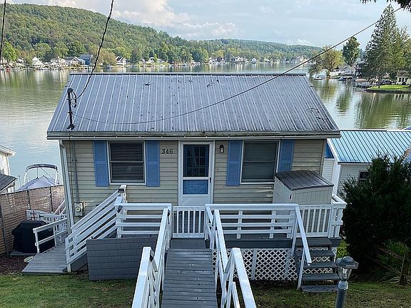 View from parking area