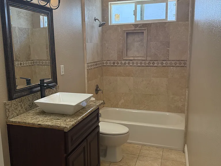 First bathroom