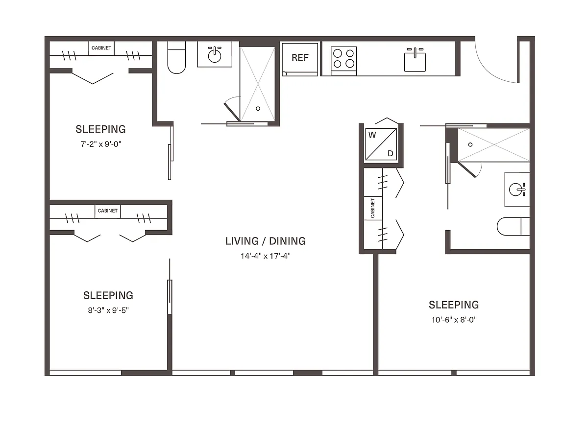 Floor plan XL1A