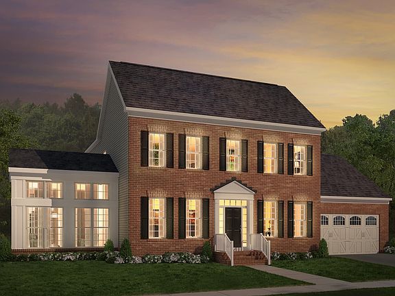 Elevation 1 of the Fillmore II a home design by Brookfield Residential at Waterford Manor