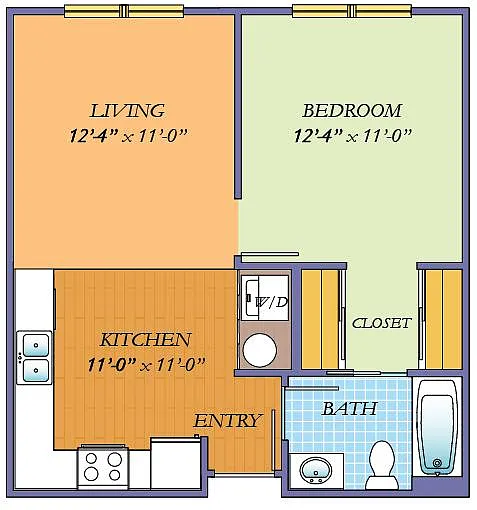 Floor plan Alhambra