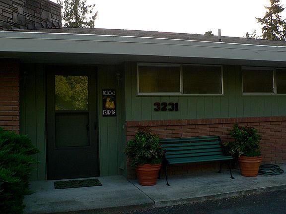Welcoming front porch