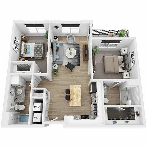 Floor plan Aida