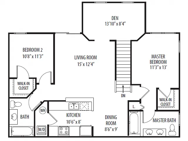Floor plan The Dawson