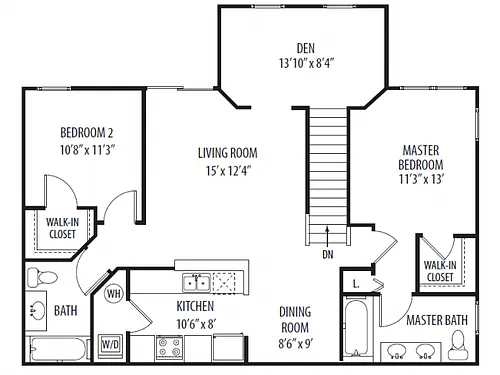 Floor plan The Dawson