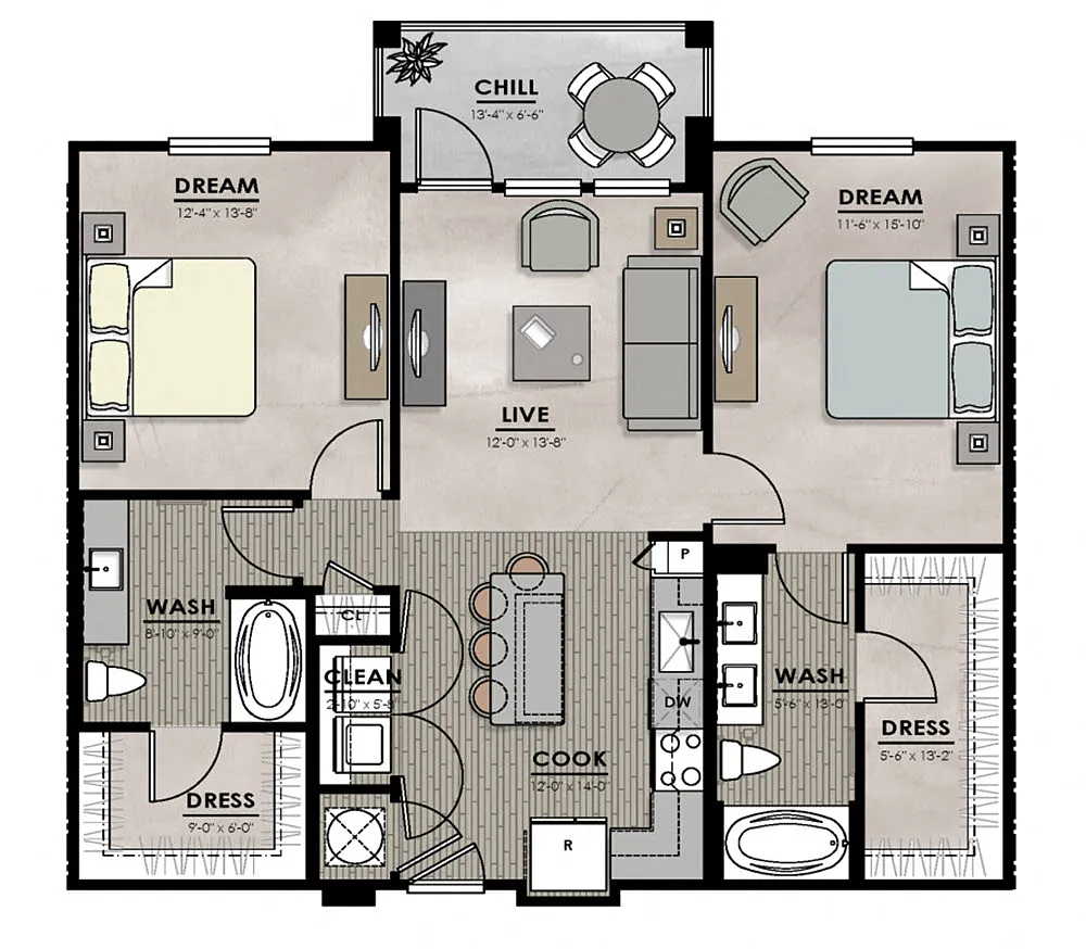 Floor plan B1 ALT