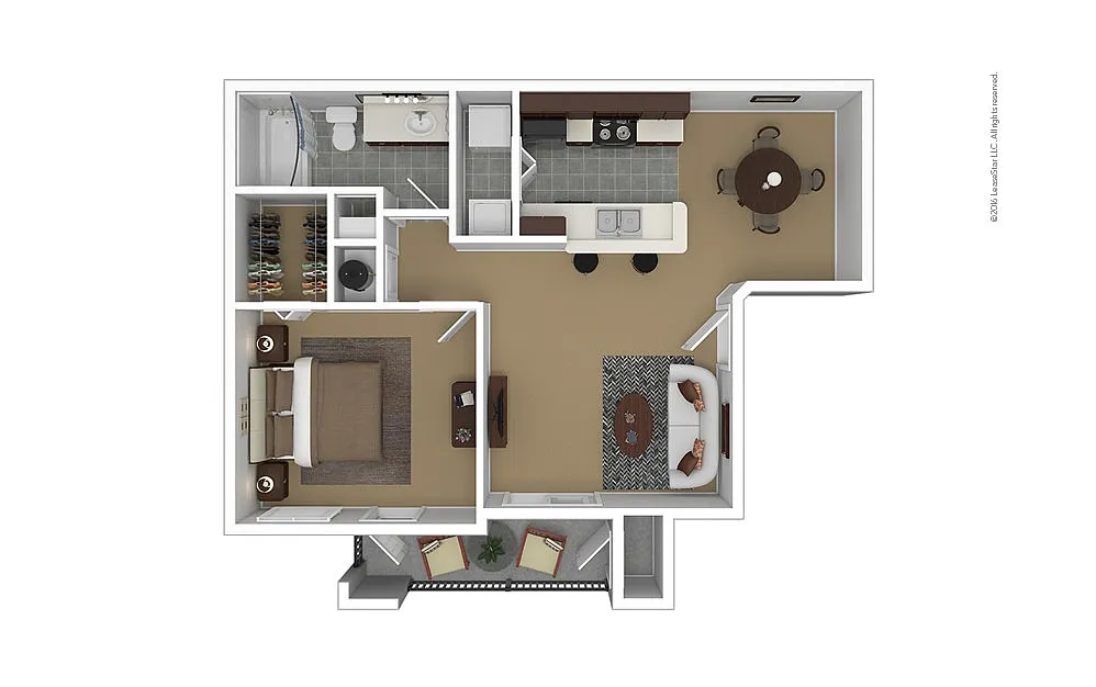 Floor plan Crane's Roost