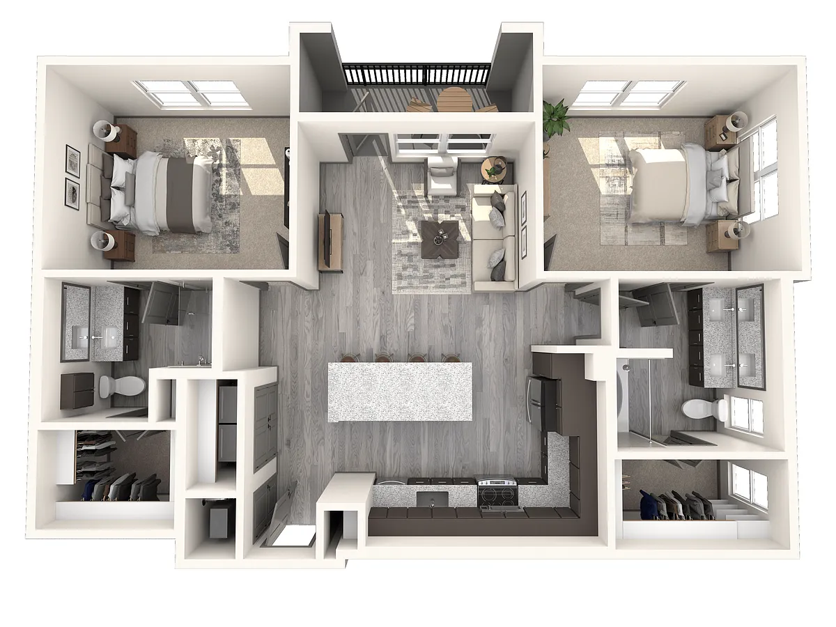 Floor plan B 10