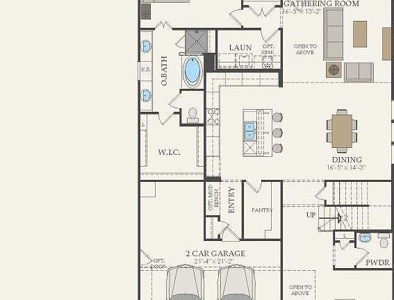 First Floor 4 br 3.5 ba