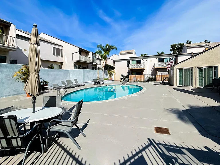 One of the pools