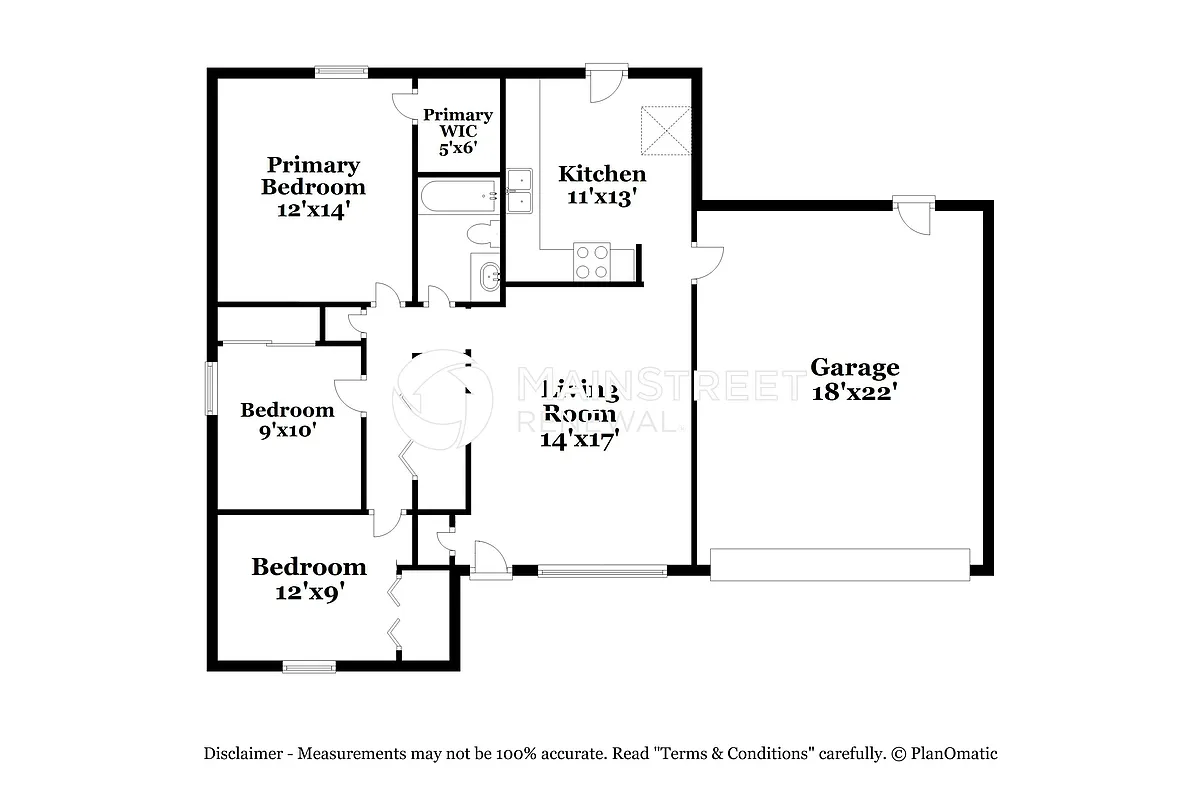 Floor Plan - 3546 Valley Lake Dr