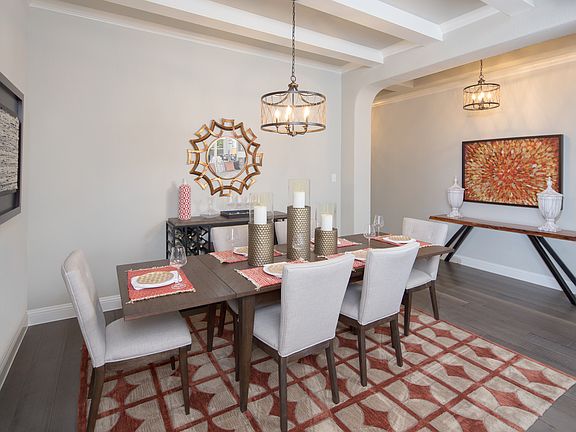 Parks at Legacy Model Home ; Scarlett Floor Plan ; Formal Dining