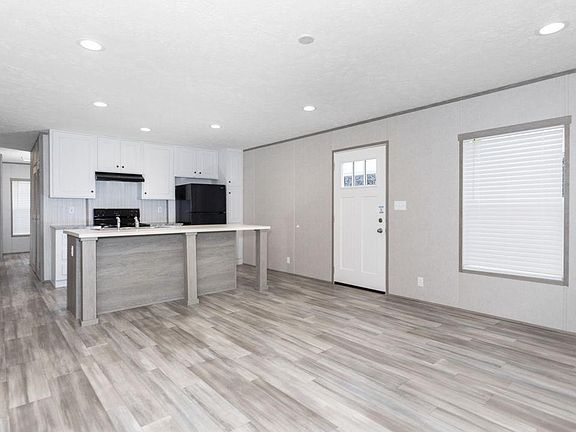 As you walk in and breakfast area