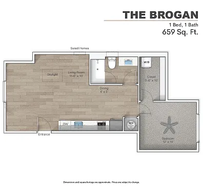 Floor plan Brogan