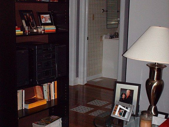 Living room and hallway