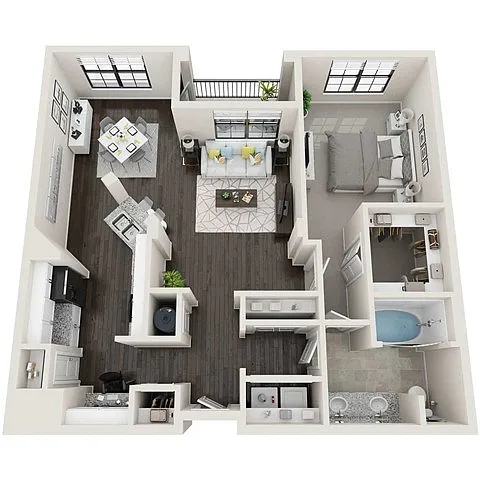 Floor plan Cotillion Premier