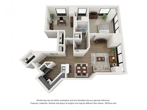 Floor plan Premiere Lodge