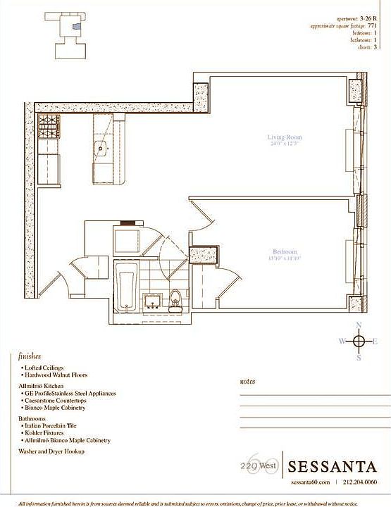 2nd image of 229 W 60th St APT 26R
