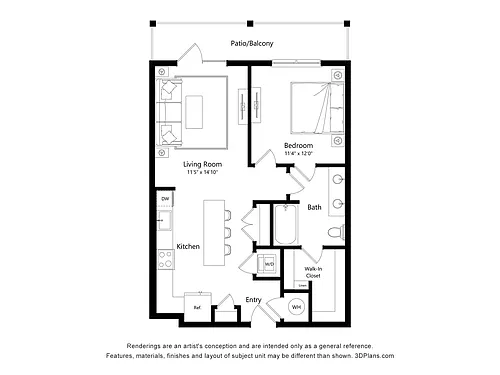 Floor plan A1 ALT 1