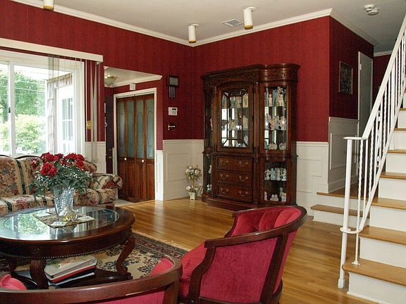 Entry way & living room