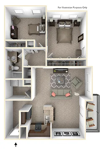 Floor plan Eaton
