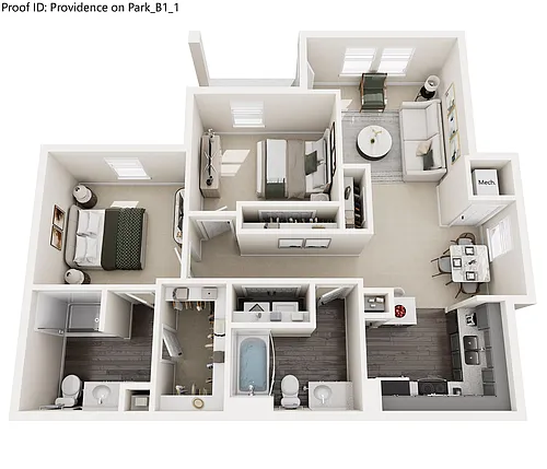 Floor plan B1