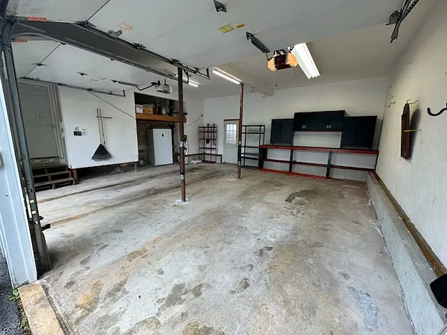 oversized double garage