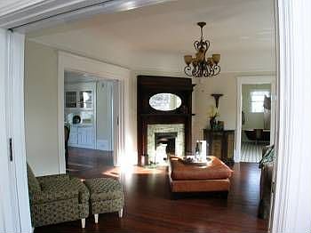 this room currently serves as an extra bedroom