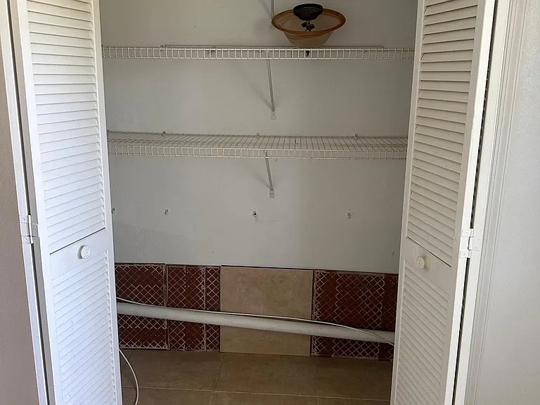 2nd bedroom walk in closet