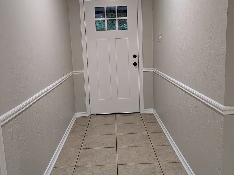 ENTRY: Inside looking at the front door