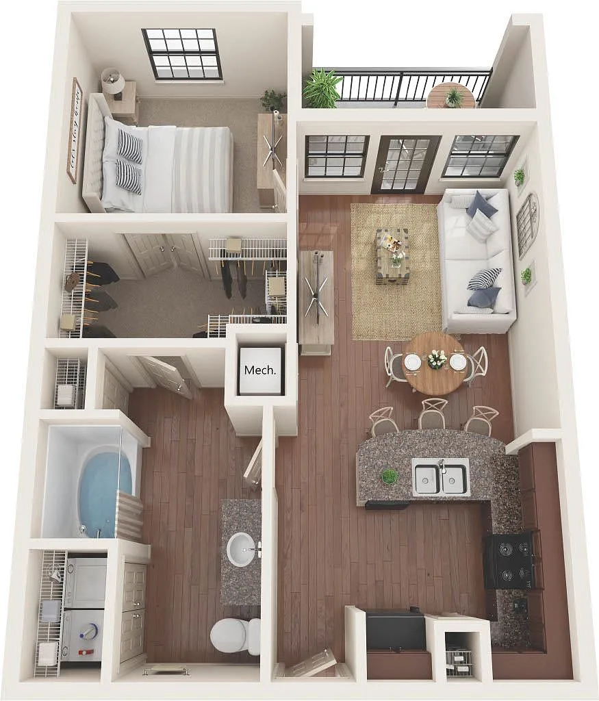 Floor plan 1A