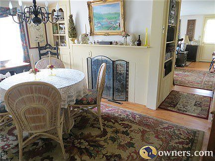 Dinning Rm. With Fire Place