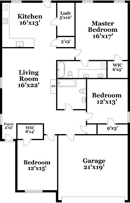 3 bed, 2.0 bath, 1743 sqft, $2,190 — Photo 2