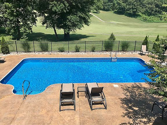 Pool area & course view