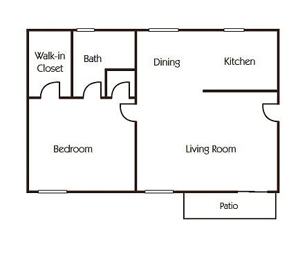 Floor plan The Brook