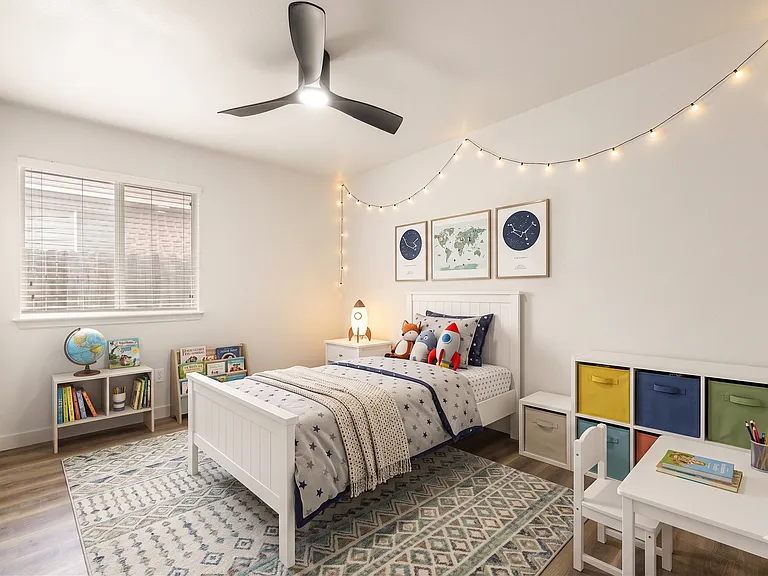 Bedroom #3 - staged