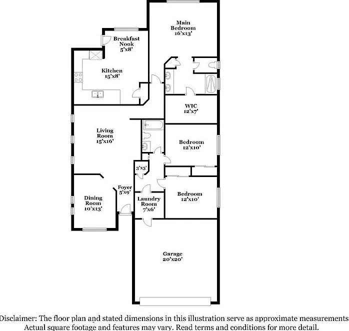 3 bed, 2.0 bath, 1711 sqft, $2,030 — Photo 2
